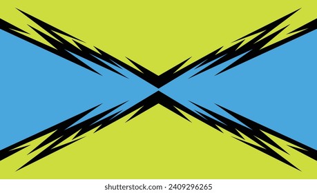 Abstract background with sharp arrow line pattern and with some copy space area