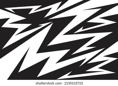 Abstract background with sharp and arrow pattern