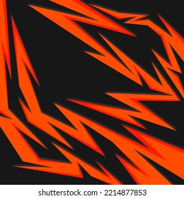 Abstract background with sharp arrow pattern. Abstract racing ornament. Speed themed background