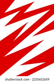 Abstract background with sharp arrow pattern