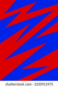 Abstract background with sharp arrow pattern