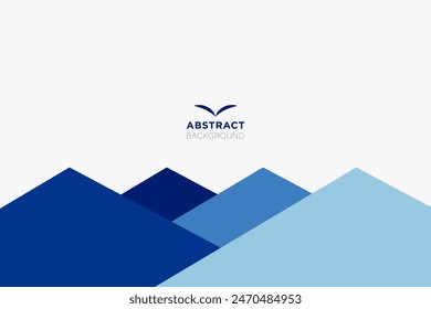 Abstract background with sharp corners in vector.