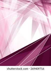 Abstract Background with Sharp Elements.