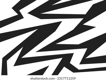 Abstract background with sharp and geometric line pattern