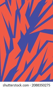 Abstract background with sharp and jagged line pattern