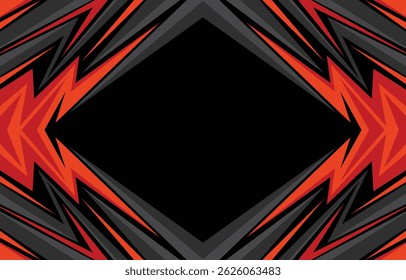 Fundo abstrato com padrão de pontas denteadas afiadas e com alguma área de espaço de cópia