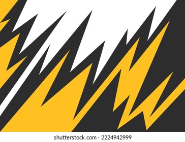 Abstract background with sharp and spike pattern and with some copy space area