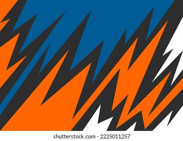 Abstract background with sharp and spike pattern and with some copy space area
