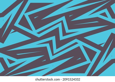 Abstrakter Hintergrund mit scharfem Stammesmuster