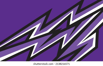 Abstract background with sharp and zigzag line pattern