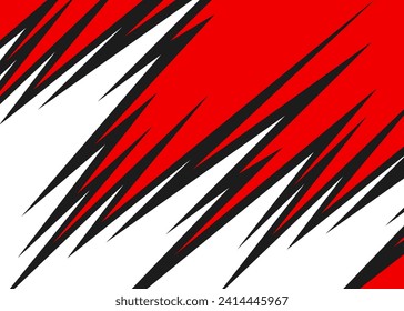 Abstract background with sharp zigzag line pattern and with some copy space area