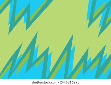 Abstract background with sharp zigzag line pattern and with some copy space area