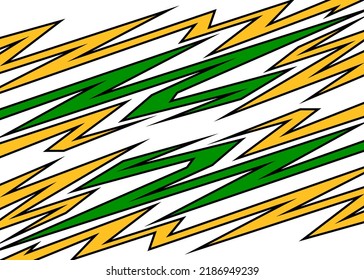 Abstract background with sharp and zigzag pattern