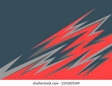 Abstract background with sharp and zigzag pattern and with some copy space area