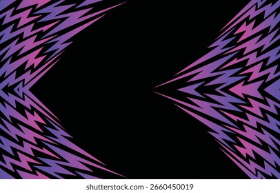 Abstract background with sharp and zigzag pattern and with some copy space area