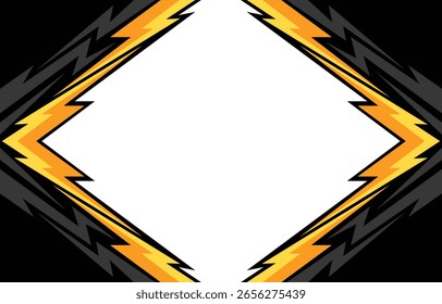 Fondo Abstractas con patrón deportivo agudo y en zigzag y con un poco de espacio de copia