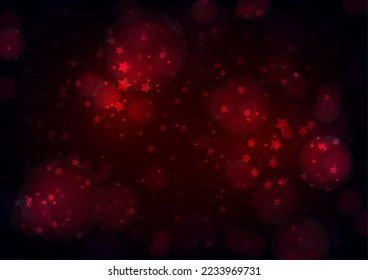 El fondo abstracto brilla, brilla, brilla con luz de las estrellas. Iluminación mística. Ilustración del vector