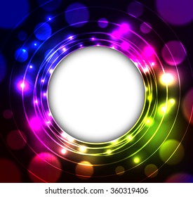 Abstract background. Shining colorful background
