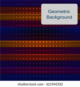 Abstract background with shining magic elements. Vector illustration
