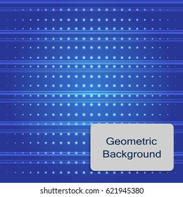 Abstract background with shining magic elements. Vector illustration