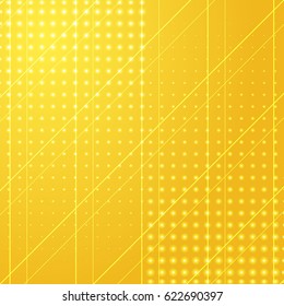 Abstract background with shining magic elements. Vector illustration