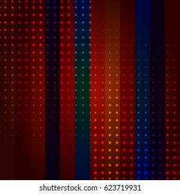 Abstract background with shining magic elements. Vector illustration