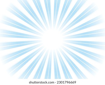 Abstrakter Hintergrund des leuchtenden Sonnenscheinbilds _ hellblauer Hintergrund