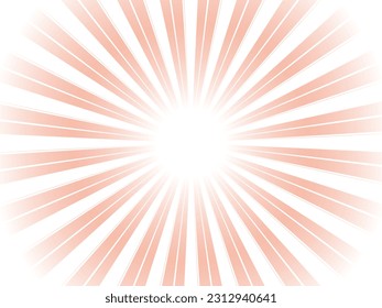 Abstract background of shining sunbeam image_red