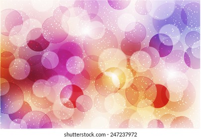 abstract background with shiny circles