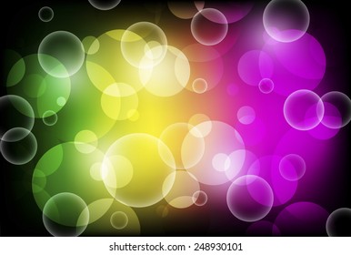 abstract background with shiny circles
