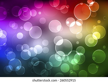 abstract background with shiny circles