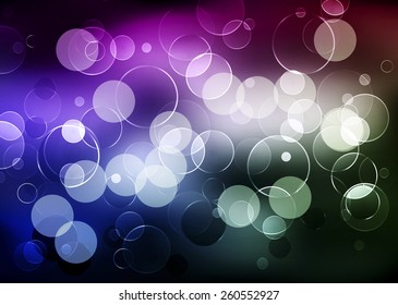 abstract background with shiny circles