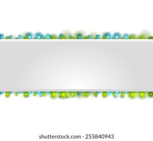 Abstract background with shiny elements. Vector design