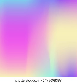Fondo Abstractas. Folleto de la gasolina brillante. Textura de neón rosa. Tapa vibrante. Gradiente holográfico. Brillo retro. Líquido Unicornio. Degradado iridiscente. Fondo Abstractas violeta
