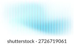 Abstract background with shiny glass ripple effect in blue and white gradient colors