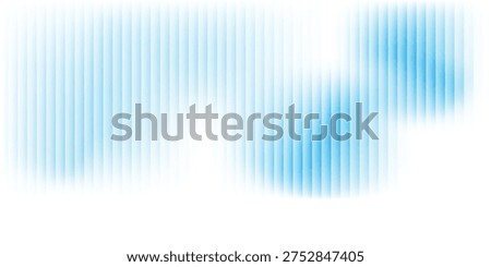 Abstract background with shiny glass ripple effect in blue and white gradient colors