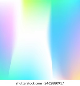 Abstract Background. Shiny Holography Brochure. Tie Dye Retro Gradient. Fashion Foil. Holographic Texture. Pop Surface. Metal Cover. Hologram Texture. Blue Abstract Background