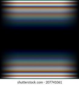 Abstract background with shiny lines corridor and aberrations