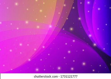 Abstract background with shiny multi-colored wave lines and highlights. Trendy layout template for business or technology presentation.