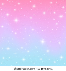 Abstract background with shiny stars
