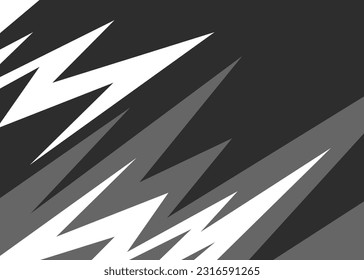 Abstract background with shock arrow pattern