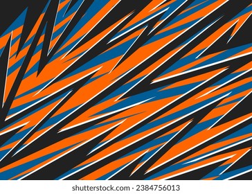 Abstract background with shock and lightning arrow pattern