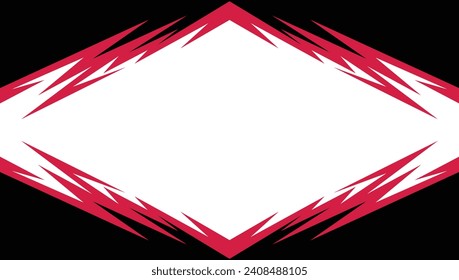 Abstract background with shock and lightning arrow pattern and with some copy space area	
