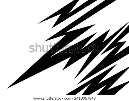 Abstract background with shock and lightning arrow pattern and with some copy space area