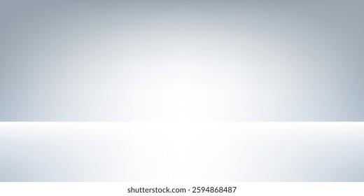 Abstract background should feature a white, limbo space studio illustration modern
