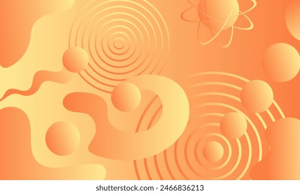 abstract background showing the components of dynamics and movement Vector