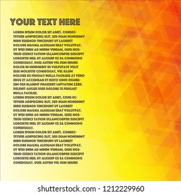 Abstract background showing polygonal abstract background