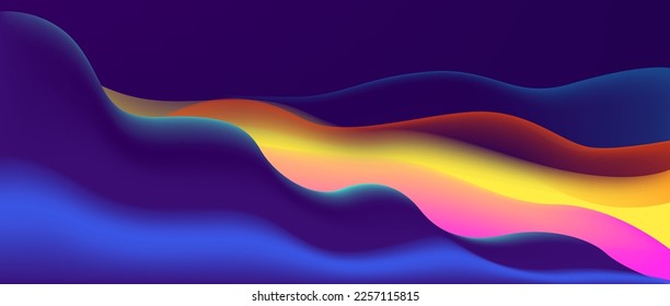 Abstract Background. Silk and colorful represent sky and space. vector eps 10
