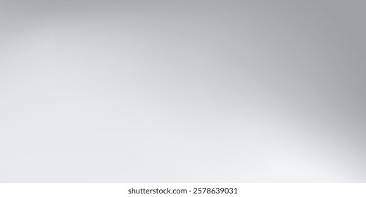 Abstract background silver foil background with metal mirror texture. Chrome gradient surface with light gloss art modern simple abstract design