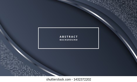 Abstract Background Silver metallic dark with glitter, for wallpaper, brochure, flyer, magazine, poster, web page, backdrop